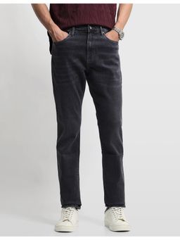 Arrow Newyork - Mens Grey Soho Slim Tapered Fit Whiskered Candiani Jeans