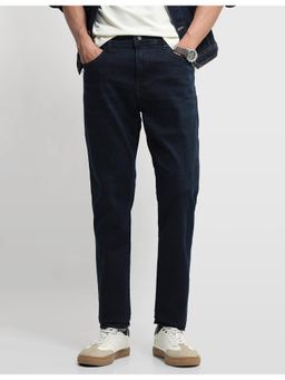 Arrow Newyork - Mens Blue Soho Slim Tapered Fit Whiskered Candiani Jeans