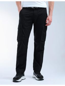 Flying Machine - Mid Rise Relaxed Tapered Fit Cargo Pant