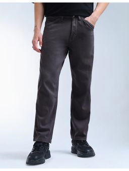 Flying Machine - Mens Black Cobain 90's Loose Chinos