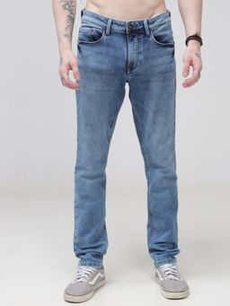 TURMS - Mens 30 Days No Wash Blue Denim Jeans