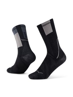 Buff - Unisex Black Cool Net Crew Socks