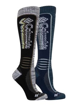 Columbia - Unisex Multi-Color Thermolyze Eco Made Socks (Pack of 2)