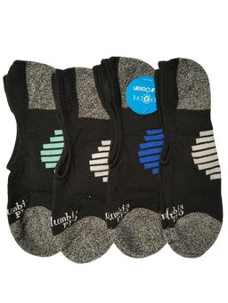 Columbia - Men Black PFG Eclipse Linear Socks (Pack of 2)