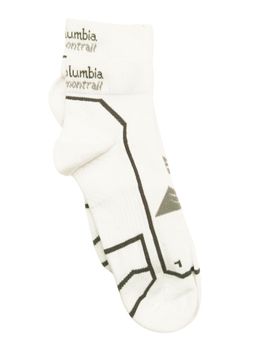 Columbia - Unisex White Lowcut Running Socks (L)