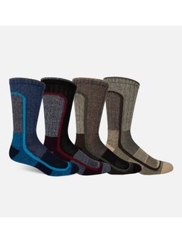 Columbia - Men Multi-Color Moisture Control Socks (Pack of 4)