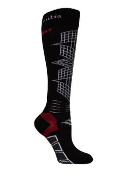Columbia - Unisex Black Omni Heat Optical Grid Socks
