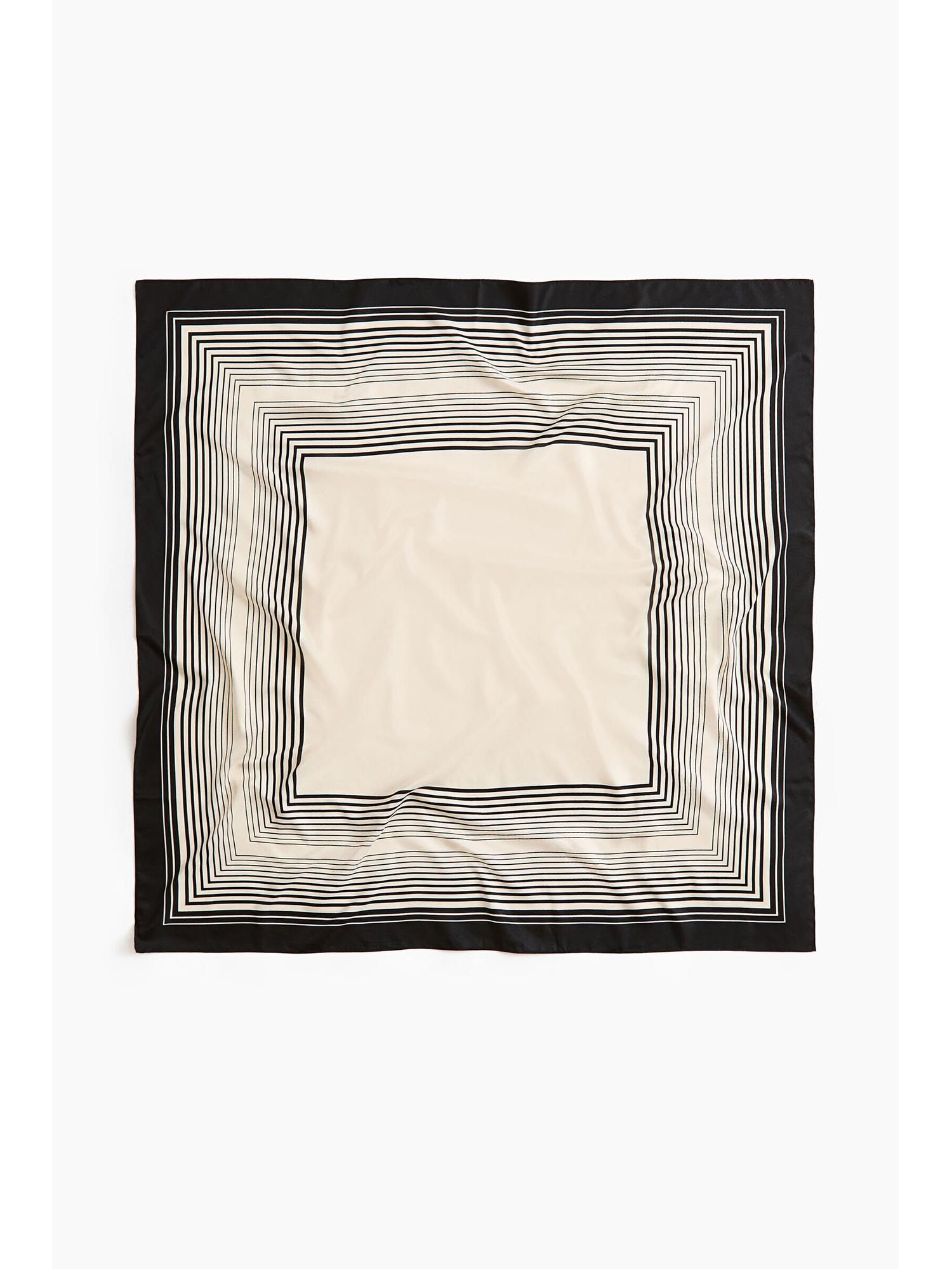 h&m Women White Patterned Scarf-picture-14