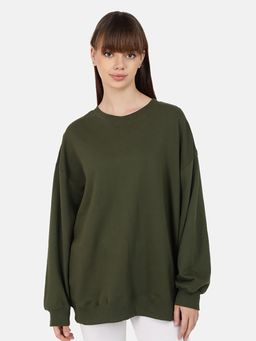 Bene Kleed - Women Oversized Cotton Sweatshirt