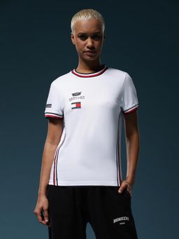 Tommy Hilfiger - F1 Cadillac Graphic Relaxed Fit Cotton T-Shirt