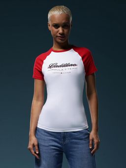 Tommy Hilfiger - F1 Cadillac Colorblock Slim Fit Cotton T-Shirt