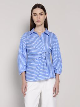 Cover Story - Blue Striped Shirt