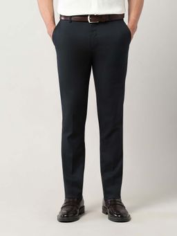 Arrow - Men Blue Slim Fit Smartflex Trouser