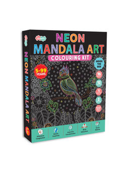 JoGenii - Neon Mandala Art Kit for Adults and Kids