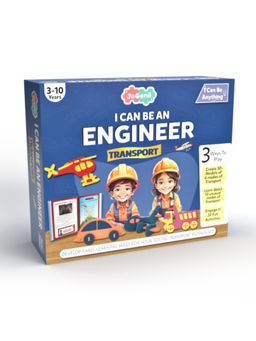 JoGenii - I Can Be Transport Engineer 3D Puzzle Kit for Kids