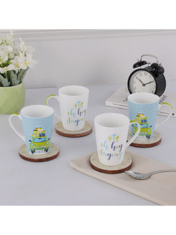 HomeTown - Fiesta Bahamas Staycay Coffee Mugs 320 ml (Set of 4)