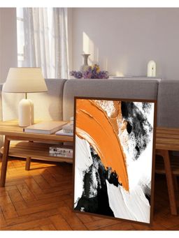 The Art House - Abstract Painting Multicolor (20X30 Inches)