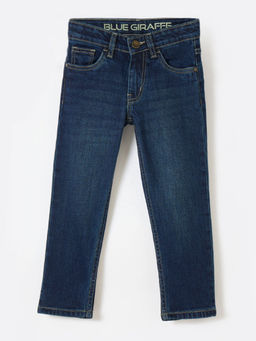 Blue Giraffe - Boys Blue Straight Jeans