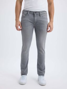 Pepe Jeans - Men Grey Slim Fit Mid Rise Jeans
