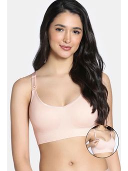 Zivame - Maternity Padded Seamless Nursing Bra - Pink