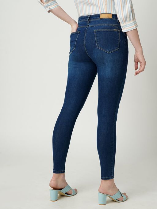 Buy KRAUS JEANS K4068 Mid Rise Push Up Super Skinny Jeans Online