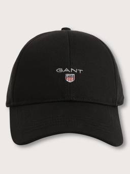 GANT - Men Black Cotton Baseball Cap