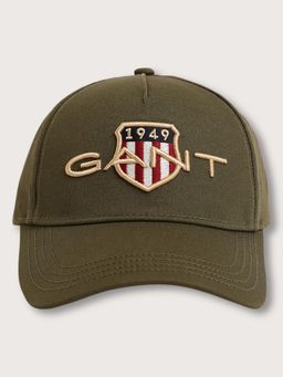 GANT - Men Green Embroidered Cotton Baseball Cap