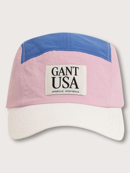 GANT - Men Purple Colorblock Cotton Baseball Cap