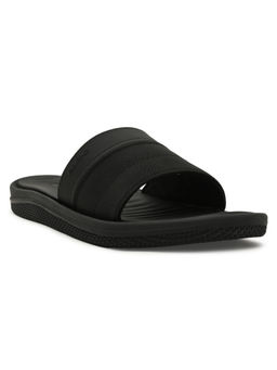 Aldo - Men Black Single Strap Sliders