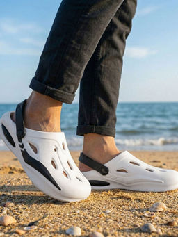 Bewakoof - Men White Clogs