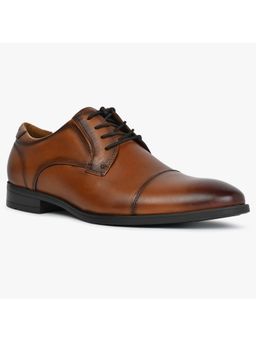 Aldo - CORTLEYFLEX220 Tan Leather Formal Derbies