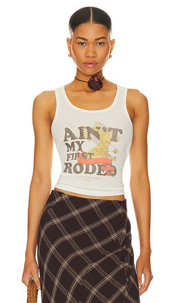 The Laundry Room - Rodeo Queen Rib Tank
