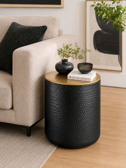 Metalsmith - Metal Drum Stool for Home & Office