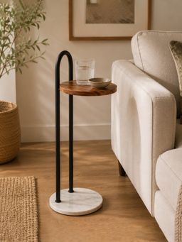 Metalsmith - for Home Office Indoor and Outdoor Decorative Iron Side & Bedside Table
