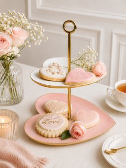 Metalsmith - Elegant Cake Stand To Serve Cupcakes & Desserts For Gatherings (Multicolor,)