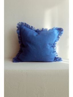 H&M - Blue Slub Weave Cushion Cover