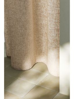 H&M - Beige Linen-Blend Shower Curtain