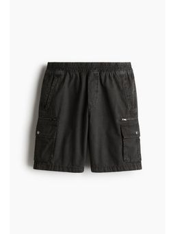H&M - Men Grey Regular Fit Cargo Shorts