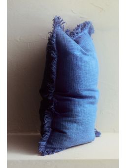 H&M - Blue Slub Weave Cushion Cover