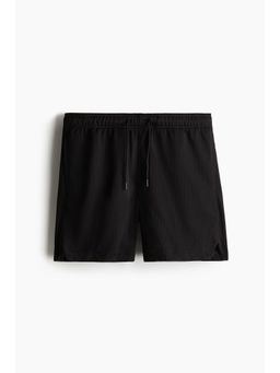 H&M - Men Black Regular Fit Mesh Shorts