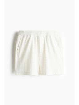 H&M - Men White Regular Fit Shorts