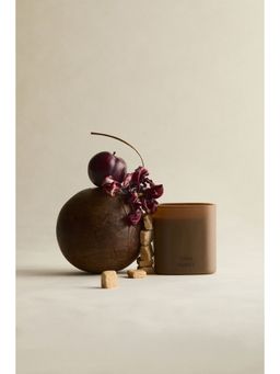H&M - Brown Scented Candle In Glass Holder