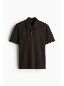 H&M - Men Brown Regular Fit Polo Shirt