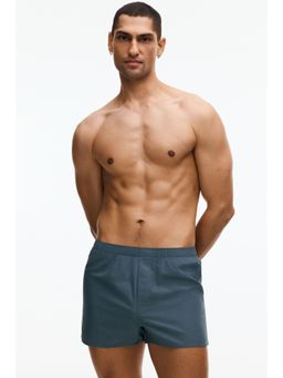 H&M - Men Multi-Color 4-Pack Woven Boxer Shorts