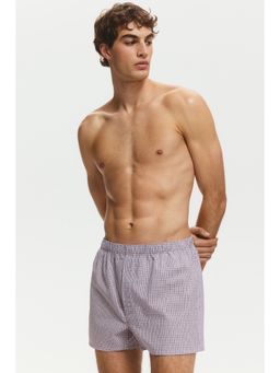 H&M - Men Red 4-Pack Woven Boxer Shorts