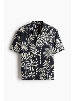 H&M - Men Multi-Color Regular Fit Resort Shirt