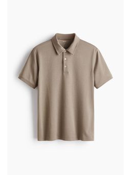 H&M MOVE - Men Green Cooling Regular Fit Polo T-Shirt