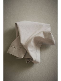 H&M - Beige 4-pack cotton napkins