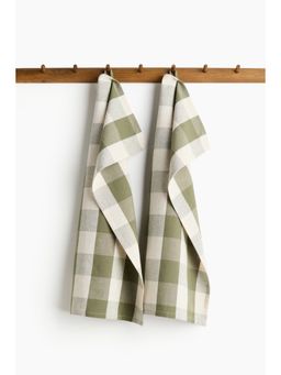 H&M - 2-Pack Linen-Blend Tea Towels