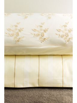 H&M - Yellow Cotton Percale Pillowcase